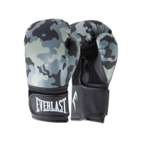 Перчатки тренировочные 12oz Everlast Spark P00002791 серый\камуфляж