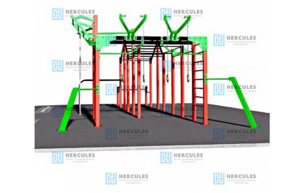 Большой парк Hercules W-2.0, 6015 для воркаута 600_380