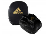 Лапы Adidas Short Focus Mitts черно-золотые adiMP02