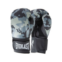 Перчатки тренировочные Everlast Spark 14oz P00002792 серый\камуфляж