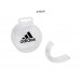 Капа одночелюстная Adidas Single Mouth Guard прозрачная adiBP09 75_75