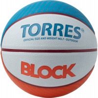 Мяч баскетбольный Torres Block B023167 р.7