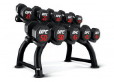 Premium сет из уретановых гантелей 32 - 40 kg UFC (32, 34, 36, 38, 40) 5 пар, 360 kg UFC-DBPU-8303