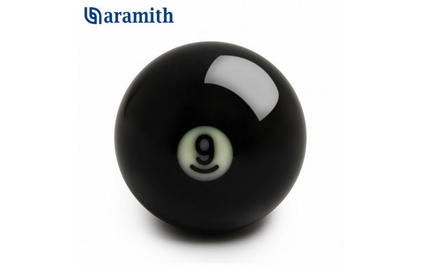 Шар Aramith Premier Pyramid №9 ø68мм черный 600_380