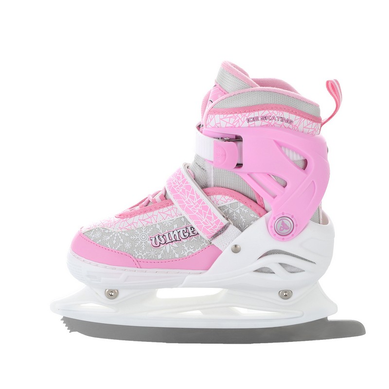 Раздвижные коньки RGX Winter pink 800_800