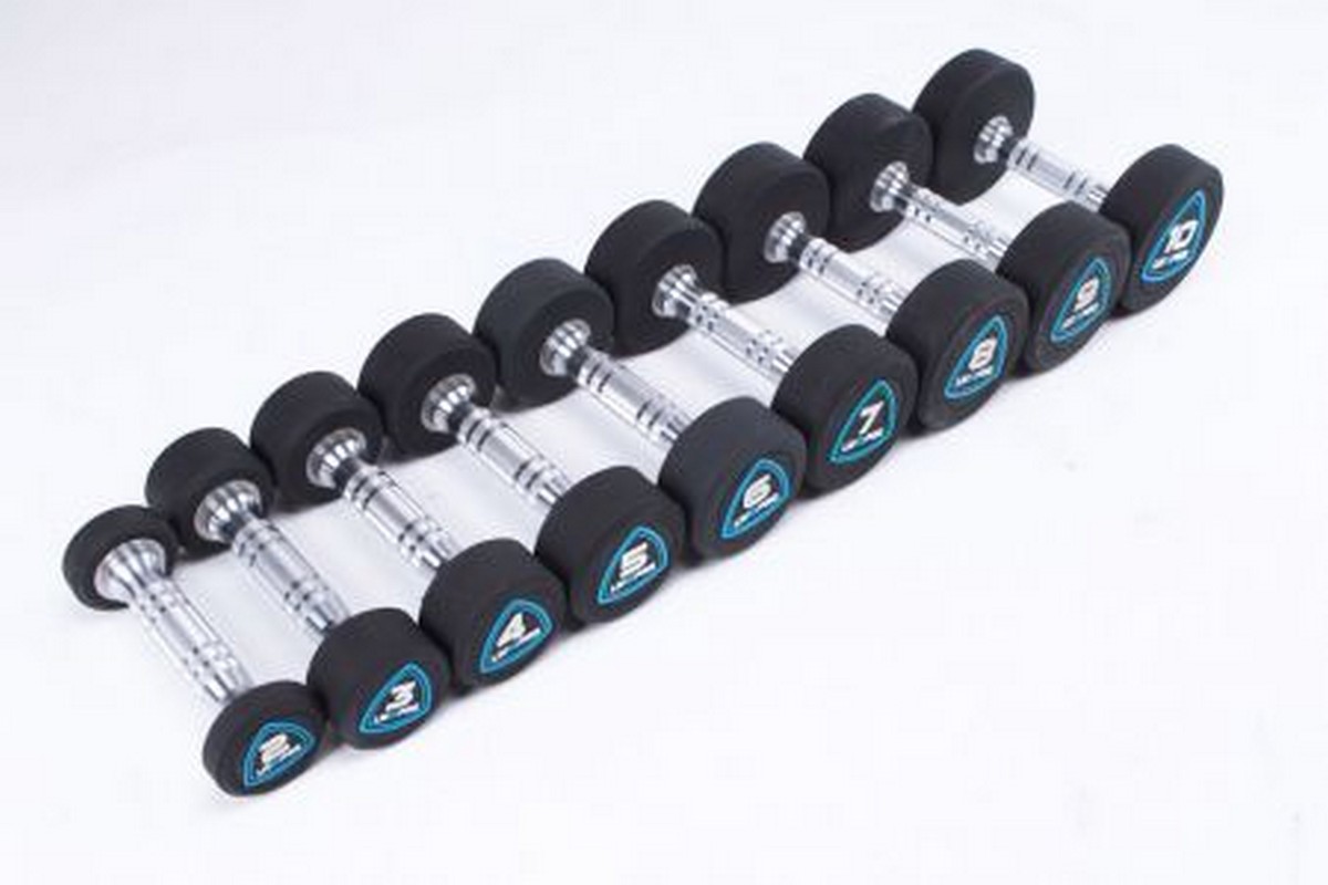 Гантели в уретане 6 кг Live Pro Studio Dumbbells LP8075-06 1200_800