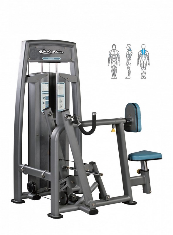 Тяга горизонтальная с упором в грудь BenCarFitness TS-P040 589_800