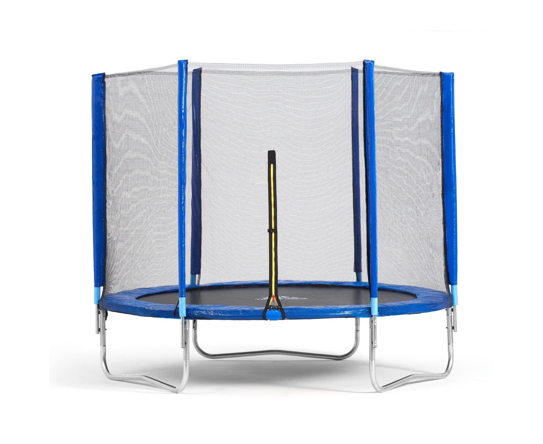 Батут DFC Trampoline Fitness 8ft наружн.сетка (244см) 8FT-TR-B синий 1834_1500