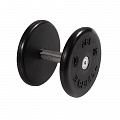 Гантель классик с вращающейся ручкой хром 10 кг MB Barbell MB-FdbEM-B10 120_120